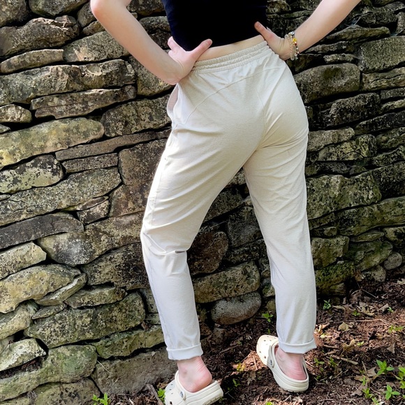 Outdoor Voices - Sunday Sweatpant - Oatmeal Taupe/Beige - Picture 3 of 10